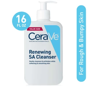 CeraVe Renewing Salicylic Acid Face Cleanser for Normal Skin